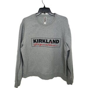 Kirkland Signature Costco Gray Sweatshirt - Men's XL / Women's XXL Pullover